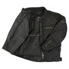 Frank Thomas FTW356 Kinetik Mens Black Textile Motorcycle Jacket Inside                                                                                                                                                                                        