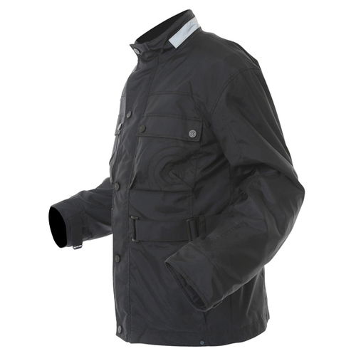 696 CTY001 Copenhagen Mens Black Textile Motorcycle Jacket Side                                                                                                                                                                                                