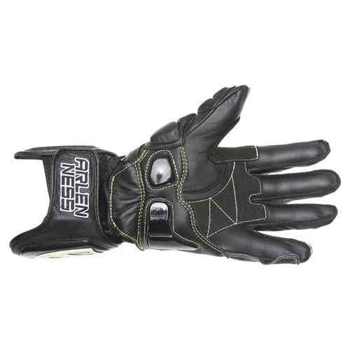 Arlen Ness G-9149-AN Black Motorcycle Gloves Palm                                                                                                                                                                                                              