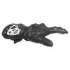 Arlen Ness G-9149-AN Black Motorcycle Gloves Thumb side                                                                                                                                                                                                        