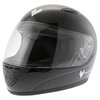 Frank Thomas FF03 Junior Black Helmet Front Left                                                                                                                                                                                                               