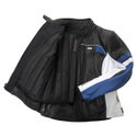 Lara Jacket Black White Blue