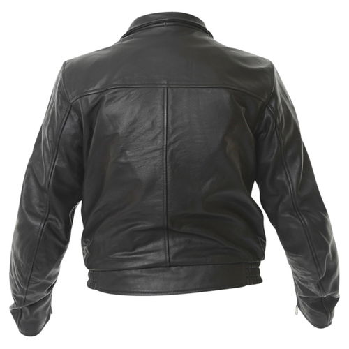IXS Penta Black Leather Motorcycle Jacket Back                                                                                                                                                                                                                 