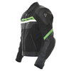IXS Malibu Mens Black White Green Textile Motorcycle Jacket Side                                                                                                                                                                                               