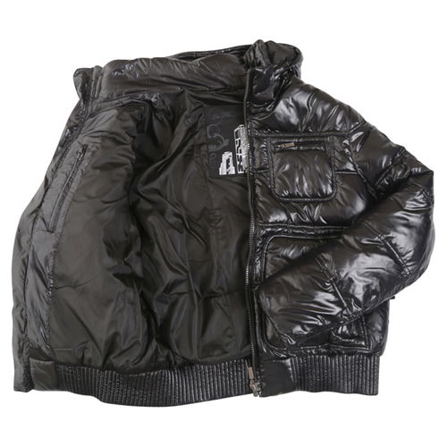 IXS Napoli Mens Black Puffa Motorcycle Jacket Inside                                                                                                                                                                                                           