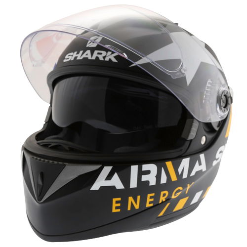 Shark S700S Redding Matt KYW Full Face Motorcycle Helmet Open With Sun Visor                                                                                                                                                                                   