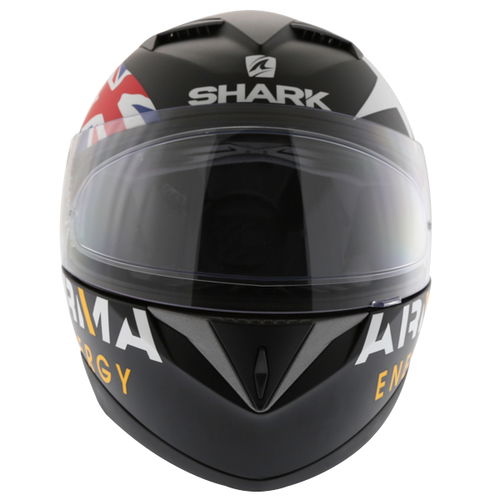 Shark S700S Redding Matt KYW Full Face Motorcycle Helmet Front                                                                                                                                                                                                 