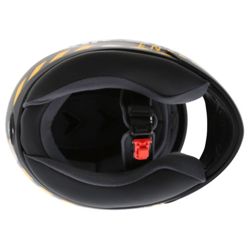 Shark S700S Redding Matt KYW Full Face Motorcycle Helmet Inside                                                                                                                                                                                                