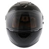 Scorpion Exo 500 Black Helmet Front                                                                                                                                                                                                                            