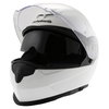 Schuberth S2 White Helmet Open With Sun Visor                                                                                                                                                                                                                  