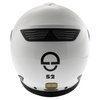 Schuberth S2 White Helmet Back                                                                                                                                                                                                                                 