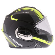 FF399 Valiant Line Helmet Matt Black Hi Vis Yellow