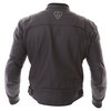 Arlen Ness Lj-9689-An Black Leather Motorcycle Jacket Back                                                                                                                                                                                                     