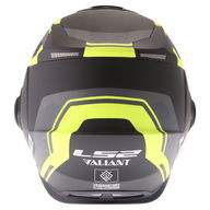 FF399 Valiant Line Helmet Matt Black Hi Vis Yellow