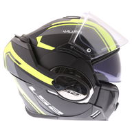 FF399 Valiant Line Helmet Matt Black Hi Vis Yellow