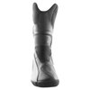 Puma Super Ride 3097 Black Grey Motorcycle Boots Front                                                                                                                                                                                                         