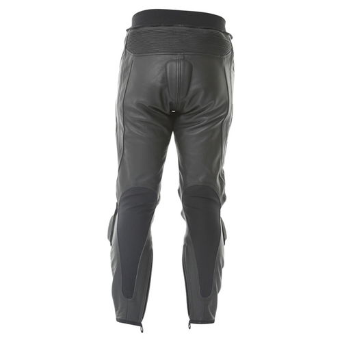 IXS Robin II Black Leather Motorcycle Jeans Rear                                                                                                                                                                                                               