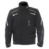 IXS Patrol Mens Black Textile Motorcycle Jacket Front                                                                                                                                                                                                          