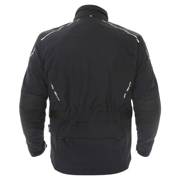 IXS Patrol Mens Black Textile Motorcycle Jacket Back                                                                                                                                                                                                           