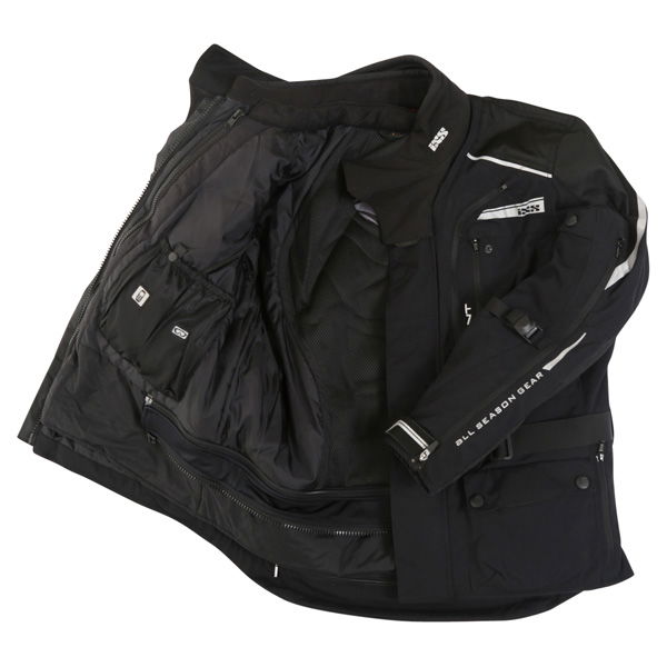 IXS Patrol Mens Black Textile Motorcycle Jacket Inside                                                                                                                                                                                                         