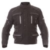 IXS Eagle Mens Black Grey Textile Motorcycle Jacket Front                                                                                                                                                                                                      