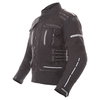 IXS Eagle Mens Black Grey Textile Motorcycle Jacket Side                                                                                                                                                                                                       