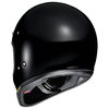 Shoei EX-Zero Black Full Face Motorcycle Helmet Back Left                                                                                                                                                                                                      