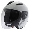Frank Thomas DV28 Open Face White Open Face Motorcycle Helmet Front Left                                                                                                                                                                                       
