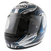 Arai Chaser-V Flash Blue Full Face Motorcycle Helmet Front Left                                                                                                                                                                                                
