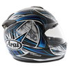 Arai Chaser-V Flash Blue Full Face Motorcycle Helmet Right Side                                                                                                                                                                                                