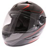 Scorpion EXO 490 Vision Black Red Full Face Motorcycle Helmet Front Left                                                                                                                                                                                       
