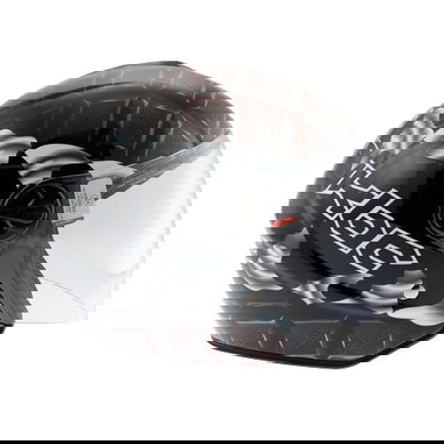 KBC OFS Chocolate Open Face Motorcycle Helmet Right Side                                                                                                                                                                                                       