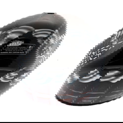 KBC OFS Chocolate Open Face Motorcycle Helmet Back                                                                                                                                                                                                             