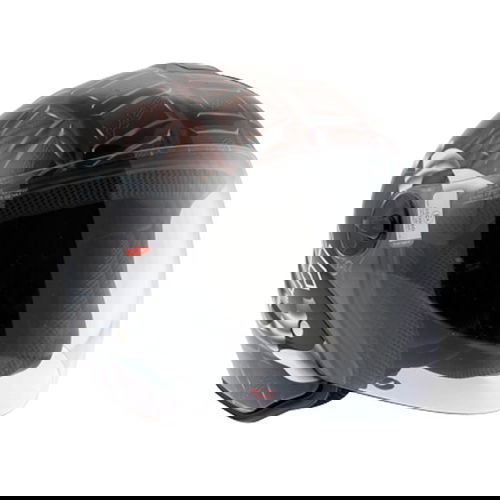 KBC OFS Chocolate Open Face Motorcycle Helmet Front Right                                                                                                                                                                                                      