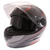 Scorpion EXO 490 Vision Black Red Full Face Motorcycle Helmet Open With Sun Visor                                                                                                                                                                              