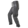 Frank Thomas Plain Ladies Black Leather Motorcycle Jeans Riding crouch                                                                                                                                                                                         