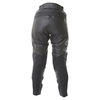 BKS Chelsea Ladies Black Leather Motorcycle Jeans Rear                                                                                                                                                                                                         