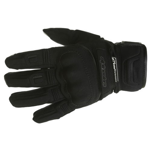 Alpinestars C-10 Drystar Black Waterproof Motorcycle Gloves Back                                                                                                                                                                                               