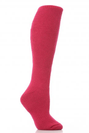 Heat Holders Ladies Socks Long 4-8 Rasberry