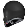 Shoei EX-Zero Matt Black Full Face Motorcycle Helmet Back Left                                                                                                                                                                                                 