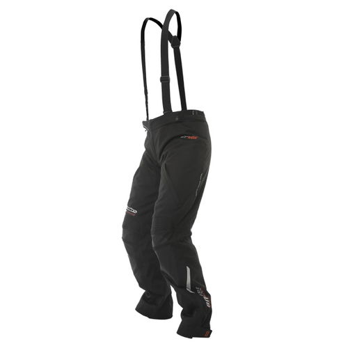 Alpinestars Andes Drystar Mens Black Waterproof Textile Motorcycle Pants Riding position                                                                                                                                                                       