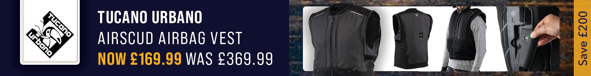 Tucano Urbano Airscud Airbag Vest - Save £200