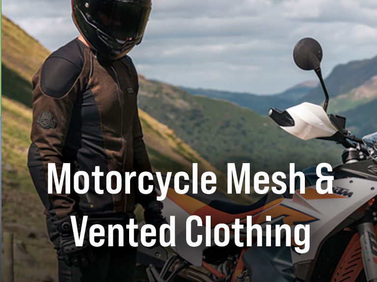 Motorcycle Mesh & Vented Clothing