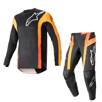 Alpinestars Techstar Sein Black Hot Orange Combo