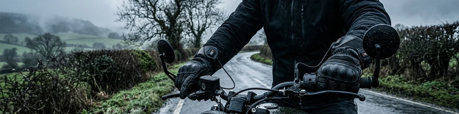 How to keep hands warm when riding a motorcycle in winter?