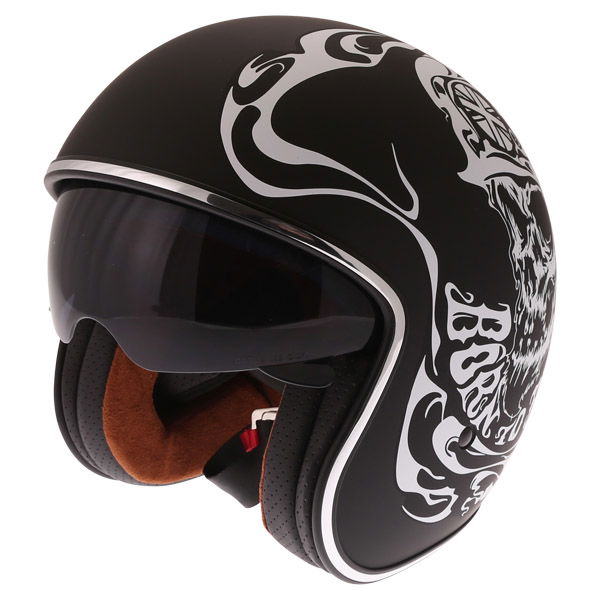 Vcan V537 Helmet Born To Ride Next Working Day Delivery J&S