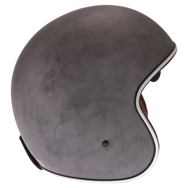 Vcan V537 Helmet Vintage Silver Next Working Day Delivery J&S