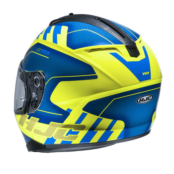 HJC C70 Koro Helmet Yellow FREE Delivery J&S Accessories