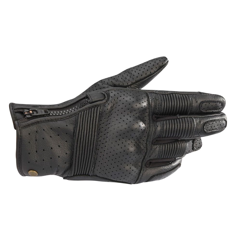 Alpinestars Rayburn V2 Black Motorcycle Gloves - L
