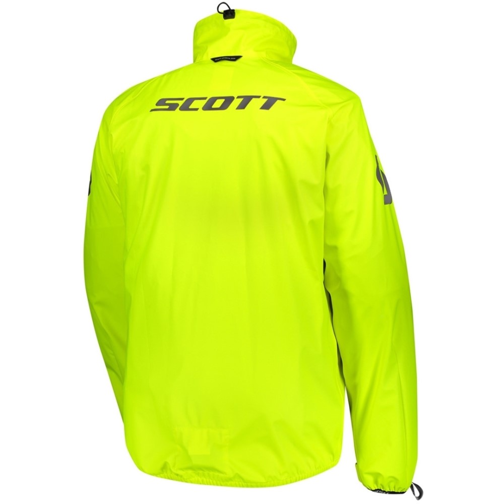 Veste De Pluie Ergonomique Scott - Imperméable Et Respirante - Pour Moto/vélo - Compacte Avec Sac